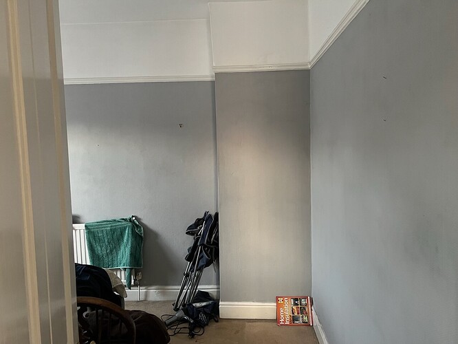 complete chimney breast FF before removal - 1