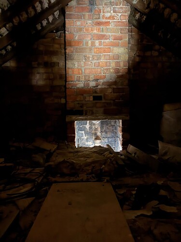 Chimney stack removed into loft - Nov2025 - 3