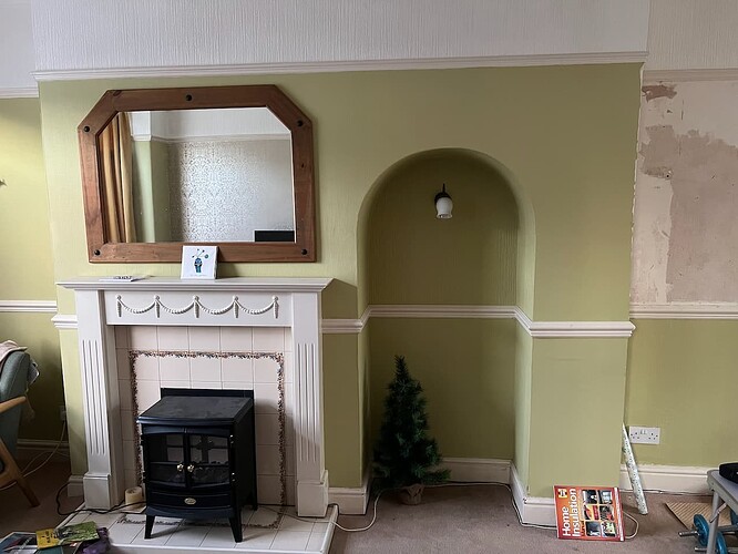 complete chimney breast GF before removal - 1