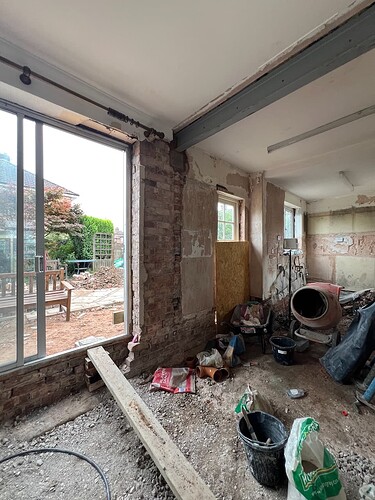 Floor etc removed - status 18July - 7