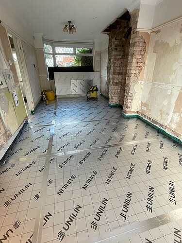 Installed UF insulation - 7